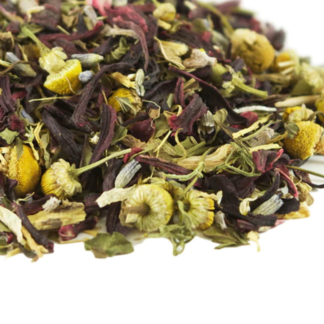 Sober & Sleepy Night Time Tea- Organic Relaxing Herbal Tea Blend, Caffeine Free